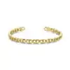 Bracelet jonc Co88 France en acier inoxydable doré