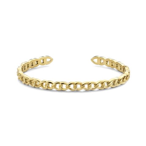 Bracelet jonc Co88 France en acier inoxydable doré