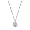 Collier Co88 France en acier inoxydable argenté et médaille argentée