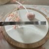 Bracelet/jonc Co88 France en acier inoxydable argenté motive love