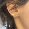 Composition de puces d'oreilles Co88 France en acier inoxydable