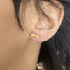 Puce d'oreille Co88 France en acier inoxydable doré