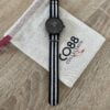 8CW-10036-2 Montre Co88 France en acier inoxydable rose gold et tissu noir et blanc