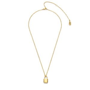 Collier CARMEN cadenas en acier inoxydable doré