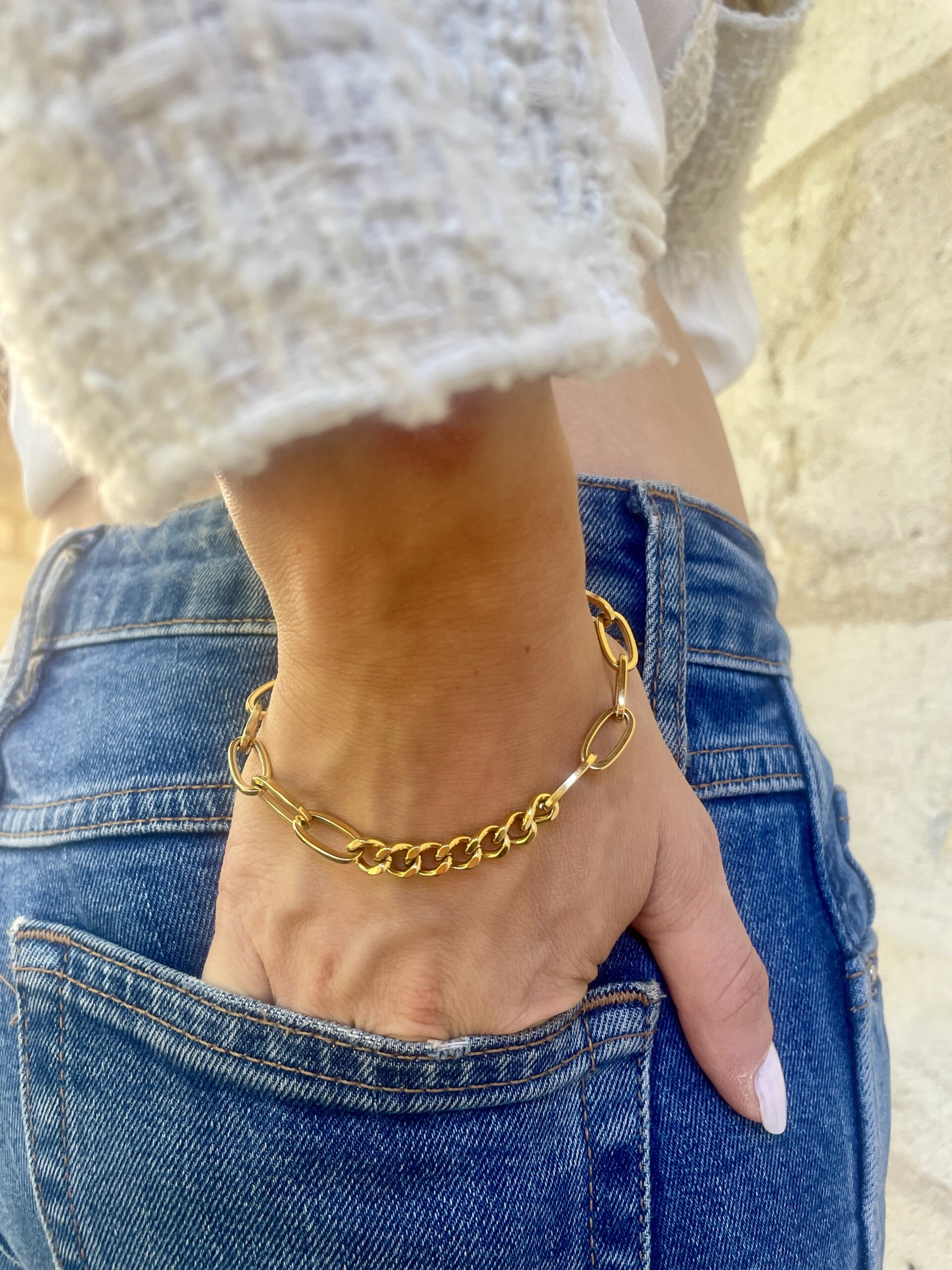 Bracelet en acier inoxydable