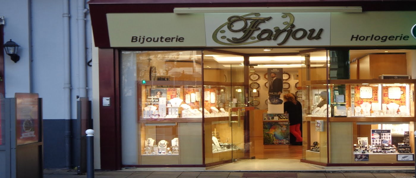 Devanture Farjou bijouterie
