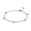 Chaine cheville Co88 France en acier inoxydable argenté