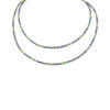 Collier Co88 France en perles colorées et acier inoxydable