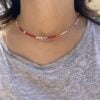 Collier Co88 France en acier inoxydable et perles, perles d'eau douce